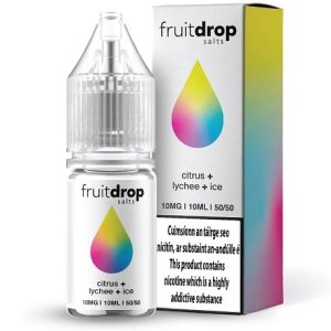 Fruit Drop Citrus Lychee Ice 10ml Nic Salt Vape ireland