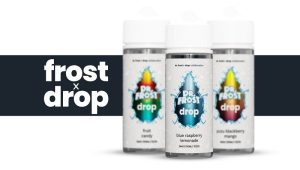 Dr Frost Fruitdrop Collaboration vape juice mobile banner 