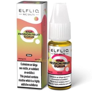 Elfliq Kiwi Passionfruit Guava 10ml Elf Bar Eliquid