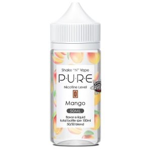 Pure Mango e-liquid in a 100ml bottle