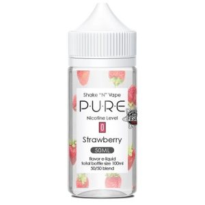 Pure Strawberry e-liquid in a 100ml bottle