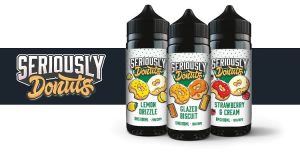 Seriously Donuts Vape Juice E-liquid Mobile Banner