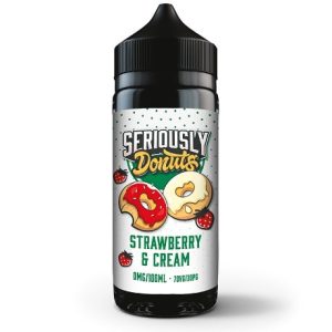 Seriously Donuts Strawberry Cream 120ml Vape Juice