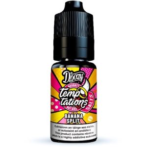 Doozy Temptations Banana Split Nic Salt e-liquid