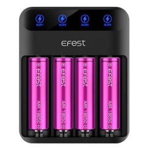 Efest Lush Q4 Vape Battery Charger Vape Shop Ireland