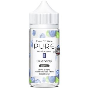 Pure Blueberry e-liquid in a 100ml bottle