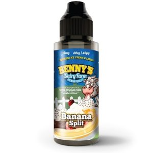 Benny's Dairy Farm Banana Split Vape Juice Ireland