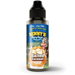 Benny's Dairy Farm Salted Caramel Sweet Chemistry Ireland Vape Shop