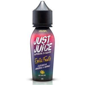 Just Juice Exotic Cherimoya Grapefruit Berries 60ml Vape Juice Bottle