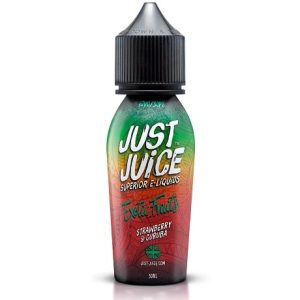 Just Juice Exotic Strawbery Curuba 60ml Vape Juice Bottle