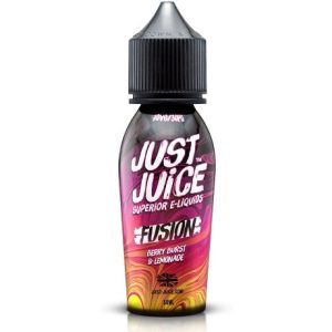 Just Juice Exotic Fusion Berry Burst Lemonade 60ml Vape Juice Bottle