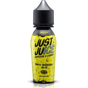 Just Juice Kiwi Cranberry Ice 60ml Vape Juice Bottle