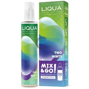 Liqua Two Mints 50ml Shorfill Vape Eliquid