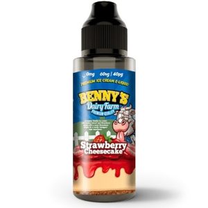 Bennys Dairy Farm Strawberry Cheesecake Vape Juice