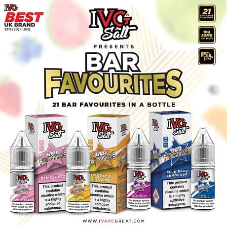 IVG Bar Favourites Banner 460px