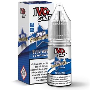 IVG Blue Razz Lemonade Bar Favourites 10ml Eliquid Bottle