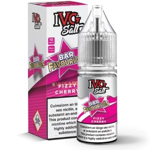 IVG Fizzy Cherry Bar Favourites 10ml Eliquid Bottle