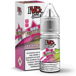 IVG Watermelon Bar Favourites 10ml Eliquid Bottle