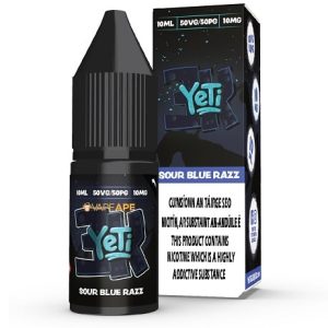 Yeti Sour Blue Razz 3K salt e-liquid bottle