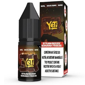 Yeti Strawberry Banana Freeze 3K salt e-liquid bottle