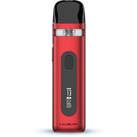 Caliburn X pod system in Red Colour