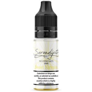 Serendipity Sweet Nirvana nicotine salt eliquid bottle