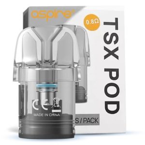 Aspire TSX Pod with packaging box
