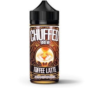 Chuffed Toffee Latte Coffee vape juice bottle