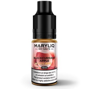 Maryliq Blackcurrant Apple 10ml vape e-liquid bottle
