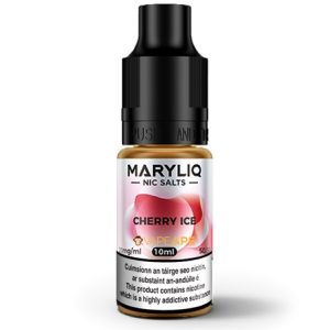 Maryliq Cherry Ice 10ml vape e-liquid bottle