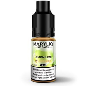 Maryliq Lemon Lime 10ml vape e-liquid bottle