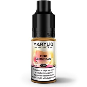 Maryliq Pink Lemonade 10ml vape e-liquid bottle