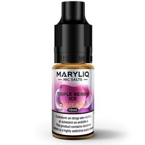 Maryliq Triple Berry Ice 10ml vape e-liquid bottle