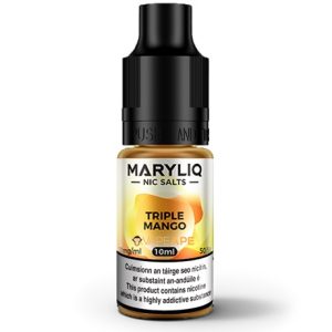 Maryliq Triple Mango 10ml vape e-liquid bottle