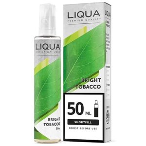 Liqua Bright Tobacco Mix and Go 50ml Vape Juice E-liquid