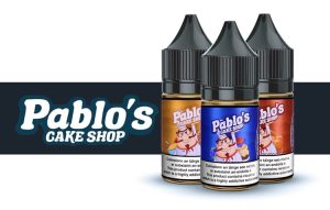 Pablo's Cake Shop Eliquid Vape Mobile Banner
