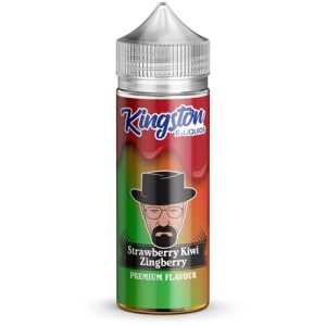 Kingston Strawberry Kiwi Zingaberry 120ml Vape Juice