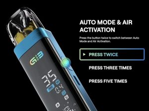 Auto Mode & Air Activation on Caliburn G3 Vape Pod