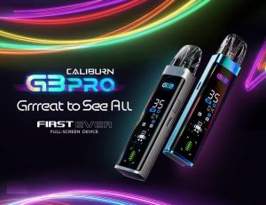 Uwell Caliburn G3 Pro Vape pod Banner