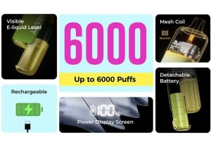 Lost Mary BM6000 Disposable pod specs