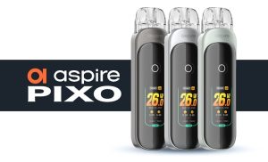 Aspire PIXO vape pod banner