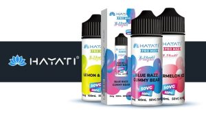 Hayati Vape Juice bottles Banner 120ml e-liquid
