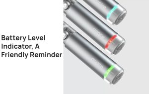 Cyber G vape kit battery indicator