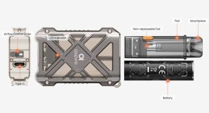 Gotek X 2 Vape kit in detail