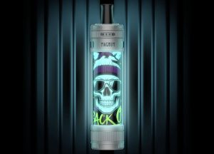 Aspire Magnum Vape Kit poster with skull