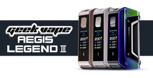 Geekvape Aegis Legend 3 vape mod mobile banner