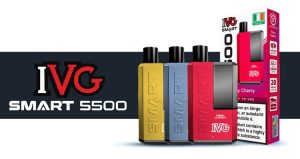 IVG Smart 5500 Disposable vape banner